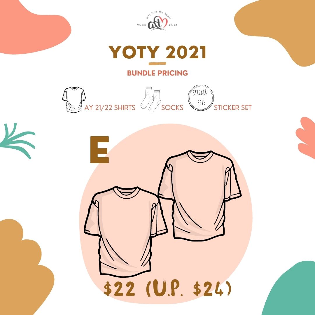 Package E: 2 T-Shirt Set (Limited to 2021-22 Shirts Only)